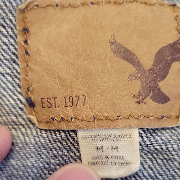 American Eagle Outfitters Blue Jean Jacket - Picture 2 of 13